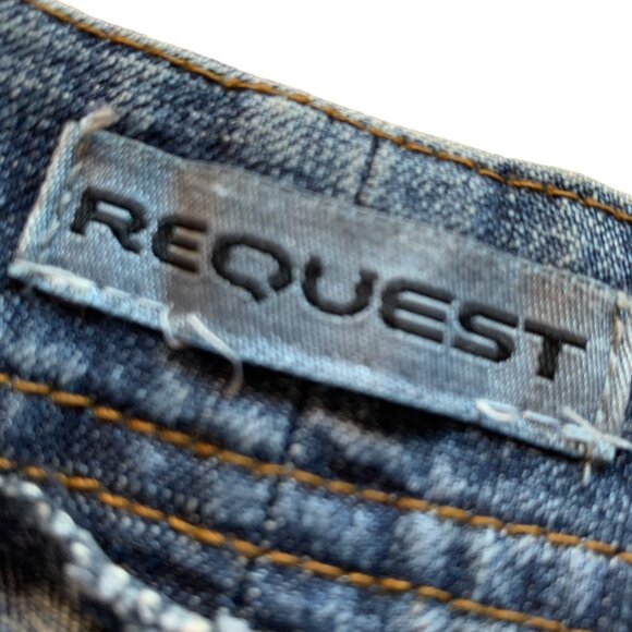 REQUEST - Denim - Blue Jeans Mini pleated skirt with zip details - medium - Picture 10 of 12